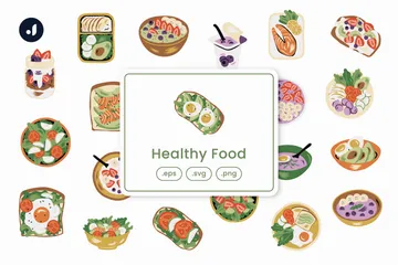 Healthy Food Icon Pack