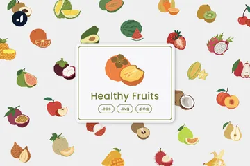 Healthy Fruits Icon Pack