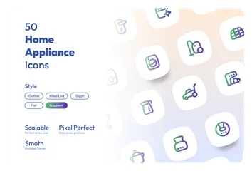 Home Appliance Icon Pack