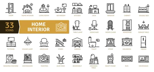 Home Interior Icon Pack