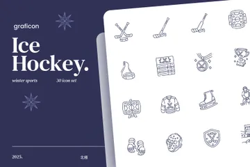 Ice Hockey Icon Pack