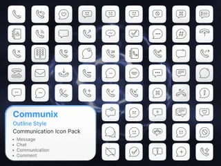 Comunicazione Icon Pack