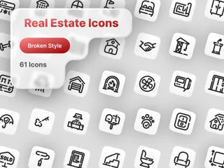 Immobilier Icon Pack