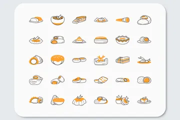 Indonesian Snack Icon Pack