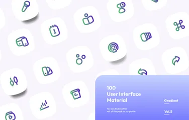 Interface do usuário Vol. 5 Icon Pack