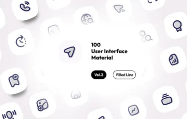 Interface utilisateur Vol.2 Pack d'Icônes