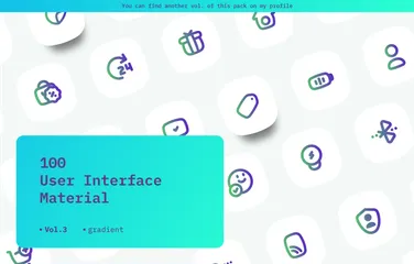 Interface utilisateur Vol. 3 Pack d'Icônes