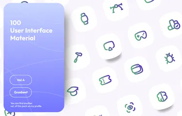 Interface utilisateur Vol. 4 Pack d'Icônes
