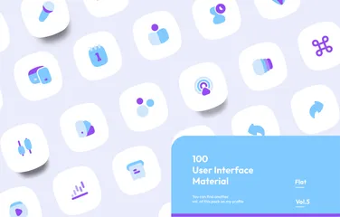 Interface utilisateur Vol. 5 Pack d'Icônes