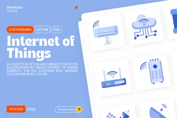 Internet Of Things Icon Pack