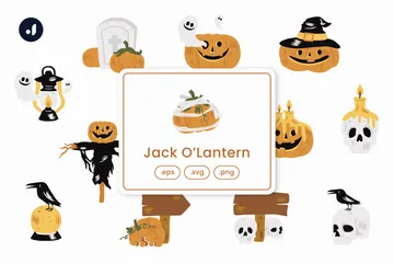Jack O’Lantern Icon Pack