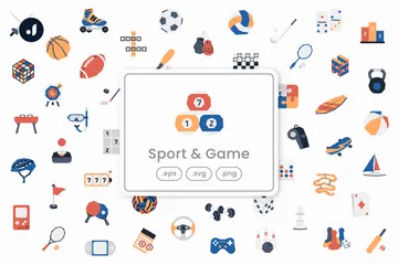 Sports et jeux Icon Pack