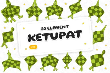 Ketupat Ramadan Icon Pack