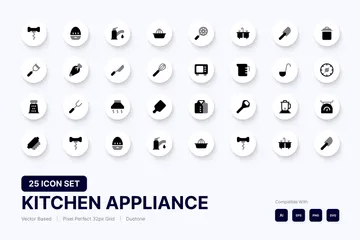 Kitchen Appliance Icon Pack