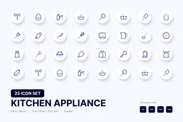 Kitchen Appliance Icon Pack