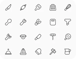 Kitchen Tool Icon Pack