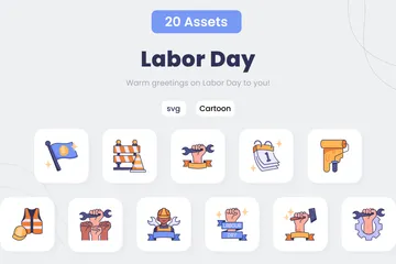 Labor Day Icon Pack