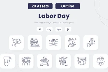 Labor Day Icon Pack