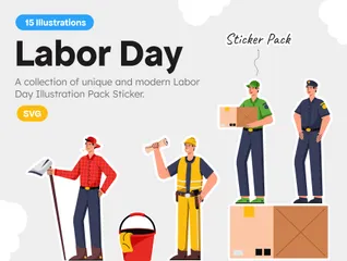 Labor Day Icon Pack