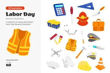 Labour Day Icon Pack