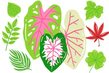 Leaf & Plants Icon Pack