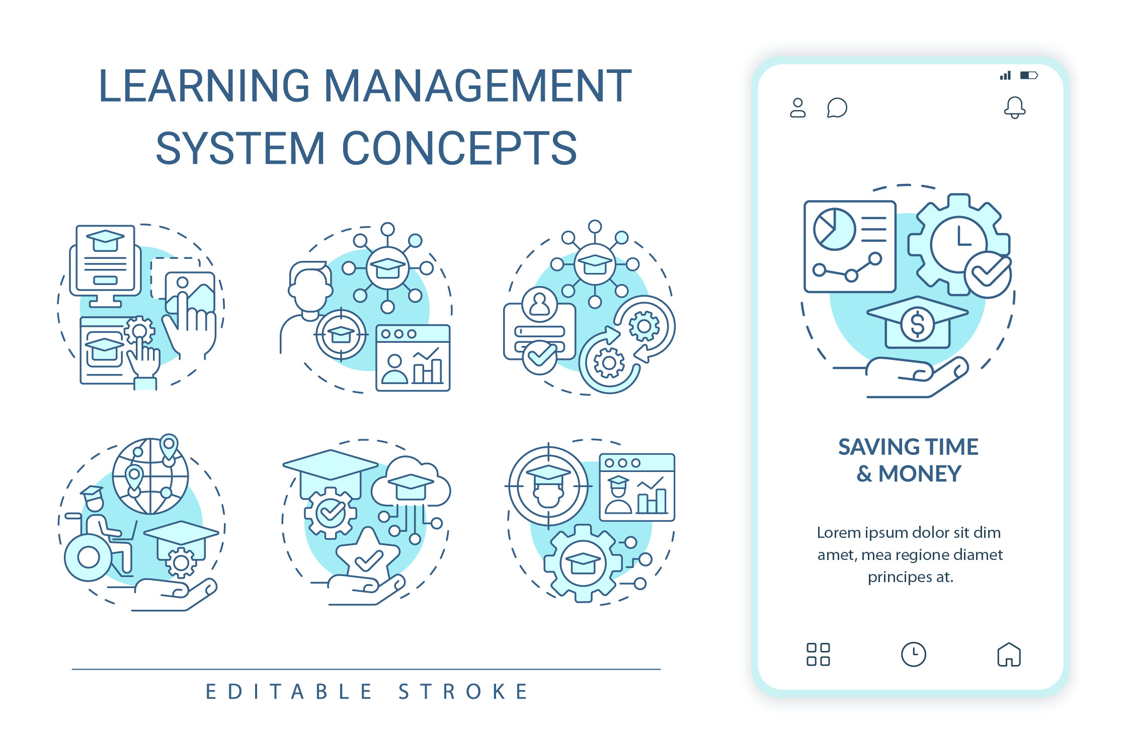 Learning Management System Icon Pack - 19 Free Download Icons | IconScout