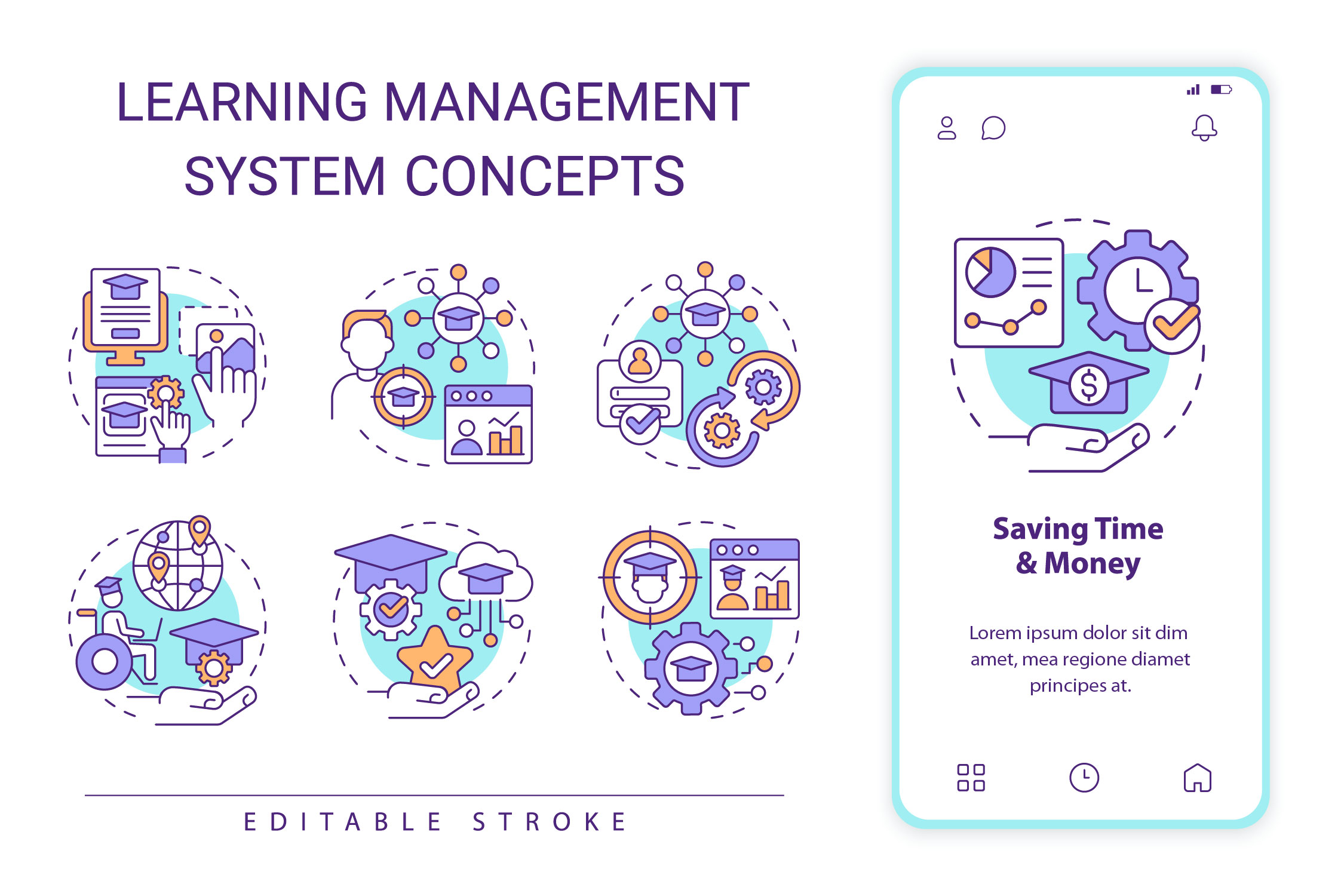 Learning Management System Icon Pack - 19 Free Download Icons | IconScout
