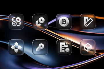 Liquid Glass - Web3 Icon Pack