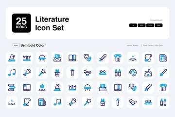 Literature Icon Pack