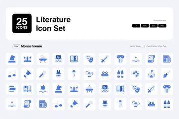 Literature Icon Pack