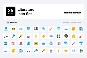 Literature Icon Pack