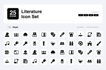 Literature Icon Pack