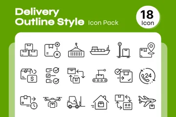 Livraison Pack d'Icônes