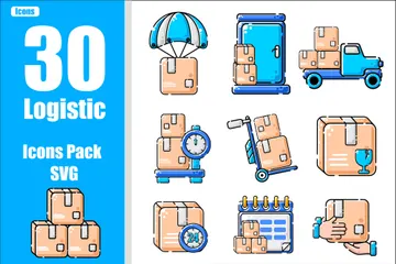 Logistique Icon Pack