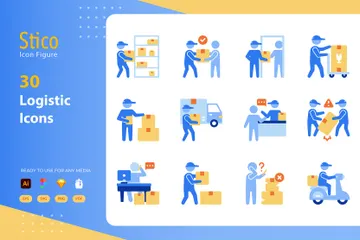 Logistique Pack d'Icônes