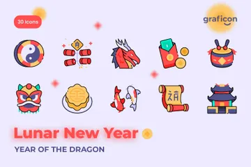 Lunar New Year Icon Pack