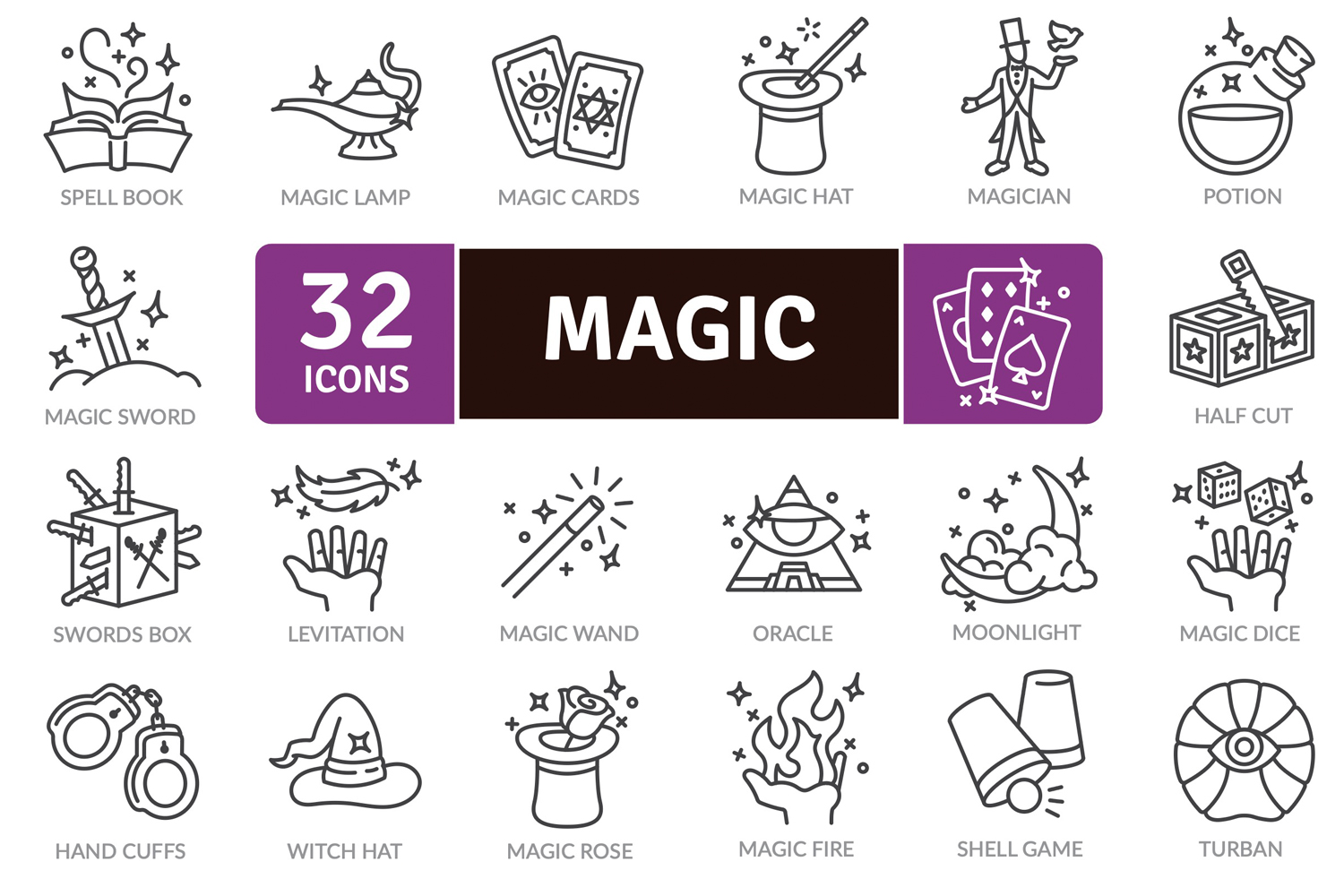 Magic World Icon Pack - 32 Free Download Sports & Games Icons 