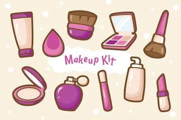 Makeup Kit Icon Pack