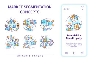 Market Segmentation Icon Pack