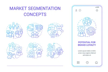Market Segmentation Icon Pack