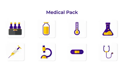 Médico Icon Pack