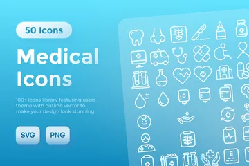 Médico Paquete de Iconos