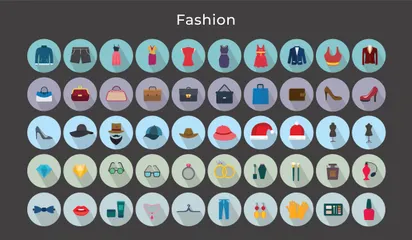 Moda Paquete de Iconos
