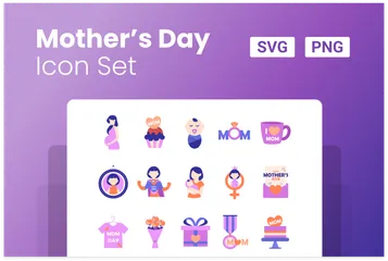Mother's Day Icon Pack