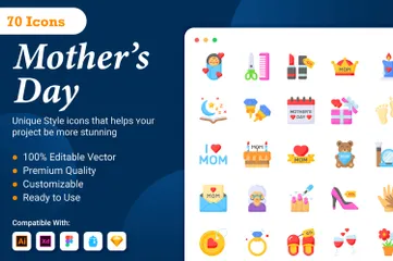 Mother's Day Icon Pack