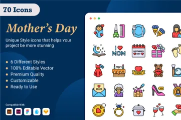 Mother's Day Icon Pack