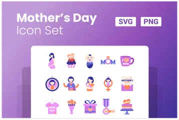 Mother's Day Icon Pack