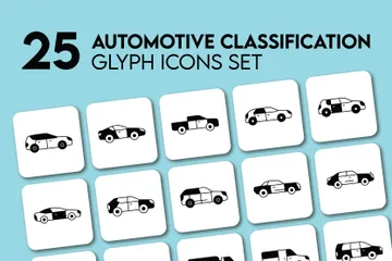 Motor Vehicle Classification Icon Pack