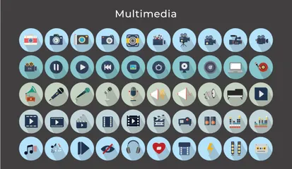 Multimédia Pack d'Icônes