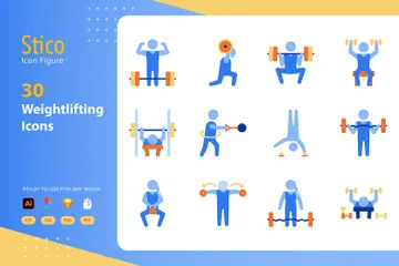 Musculation Pack d'Icônes